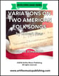 Variations On Two American Folk Songs Concert Band sheet music cover
